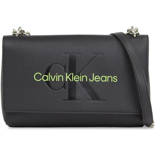 Borse Donna Borse Calvin Klein Jeans SCULPTED EW FLAP CONV25 MONO K60K611866 Verde