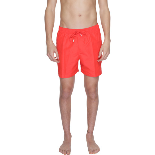 Abbigliamento Uomo Costume / Bermuda da spiaggia Calvin Klein Jeans MEDIUM DRAWSTRING KM0KM00958 Rosso