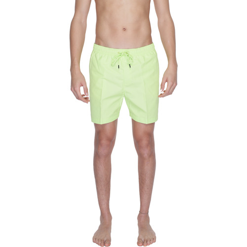 Abbigliamento Uomo Costume / Bermuda da spiaggia Calvin Klein Jeans MEDIUM DRAWSTRING KM0KM00958 Verde