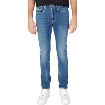 Abbigliamento Uomo Jeans skynny Gas SAX ZIP REV A7234 12MM Blu