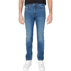 Abbigliamento Uomo Jeans dritti Gas ALBERT SIMPLE REV A7301 12MD Blu