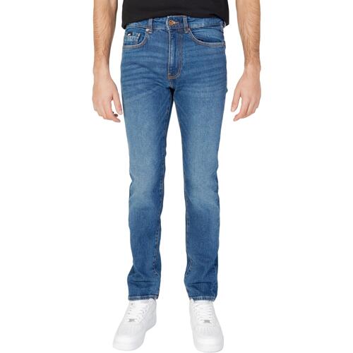 Abbigliamento Uomo Jeans dritti Gas ALBERT SIMPLE REV A7301 12MD Blu
