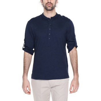 Abbigliamento Uomo T-shirts a maniche lunghe Antony Morato MMKL00333-FA100139 Blu