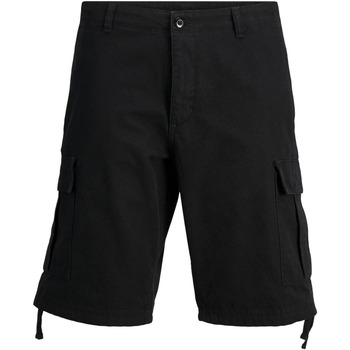 Abbigliamento Uomo Shorts / Bermuda Jack & Jones Jpstcole Barkley Jjcargo Sn 12248685 Nero