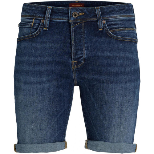 Abbigliamento Uomo Shorts / Bermuda Jack & Jones Jjirick Jjfox 50Sps Cb 038 Sn 12250489 Blu