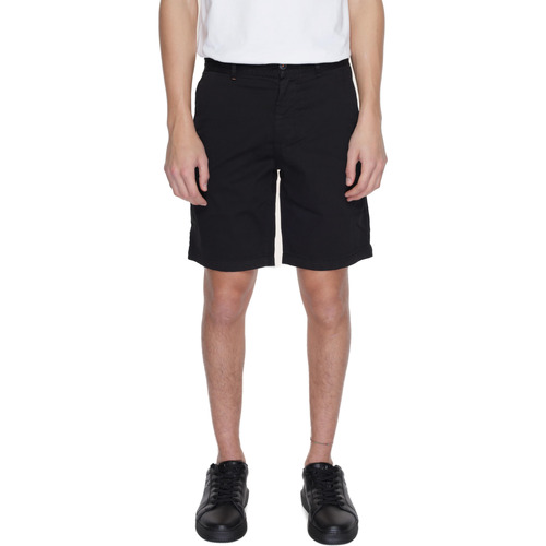 Abbigliamento Uomo Shorts / Bermuda BOSS Chino-slim-Shorts 10248647 01 50513026 Nero