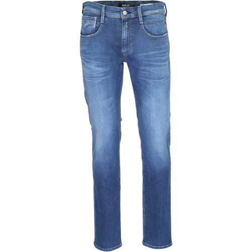 Abbigliamento Uomo Jeans slim Replay ANBASS M914Y .000.573 62G Blu