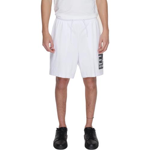 Abbigliamento Uomo Shorts / Bermuda Emporio Armani EA7 3DPS63 PJ05Z Bianco