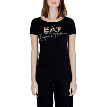 Abbigliamento Donna T-shirt maniche corte Emporio Armani EA7 3DTT26 TJFKZ Nero
