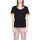 Abbigliamento Donna T-shirt maniche corte Alviero Martini D 0748 JC76 Nero