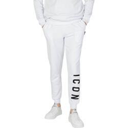 Abbigliamento Uomo Pantaloni Icon IU8009P Bianco