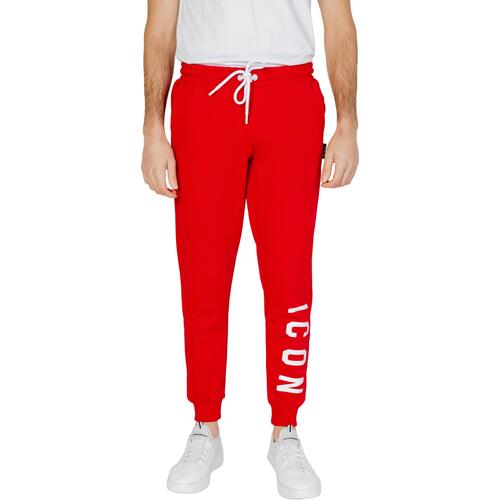Abbigliamento Uomo Pantaloni Icon IU8009P Rosso