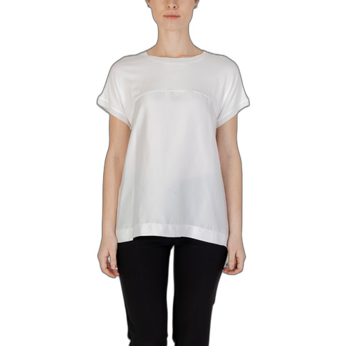 Abbigliamento Donna T-shirt maniche corte Sandro Ferrone S7XBDMAJORELLE Bianco
