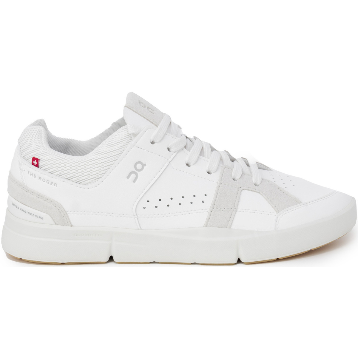 Scarpe Uomo Sneakers On Running THE ROGER Clubhouse 48.99144 Bianco