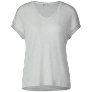 Abbigliamento Donna T-shirt maniche corte Street One 321147 Argento