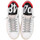 Scarpe Sneakers P448 Cor John - White Red - s24corjohn-m-whitered Bianco
