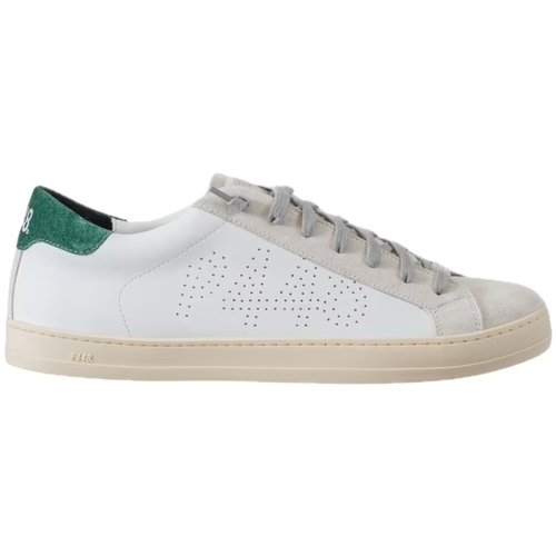 Scarpe Donna Sneakers P448 Cor John - White Green - s24corjohn-m-whitegreen Bianco