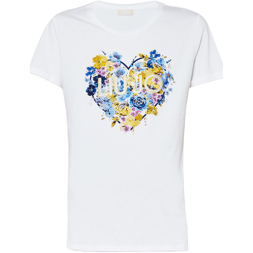 Abbigliamento Donna T-shirt maniche corte Liu Jo MA4340 JS923 Bianco