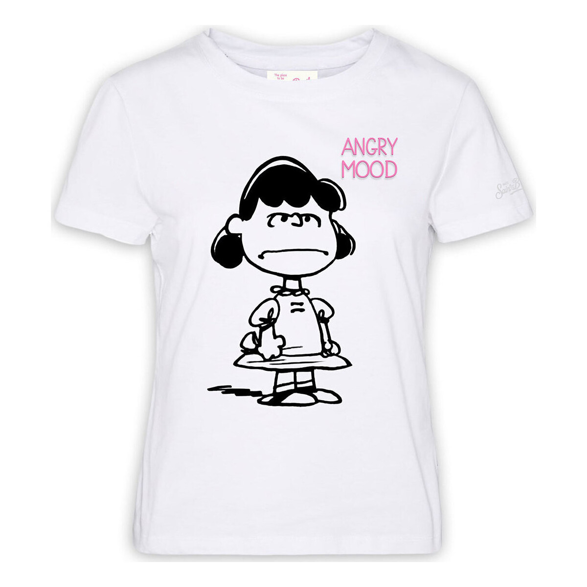 Abbigliamento Donna T-shirt maniche corte Mc2 Saint Barth CREW NECK T-SHIRT Bianco