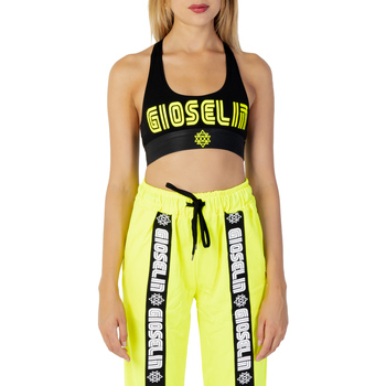 Gioselin CROP FITNESS TOP Giallo