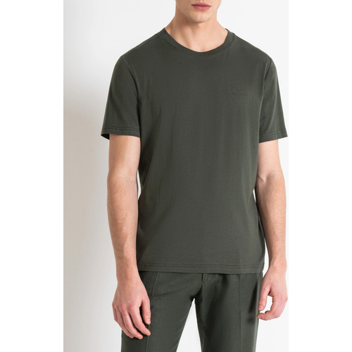 Abbigliamento Uomo T-shirt maniche corte Antony Morato MMKS02366-FA100231 Verde