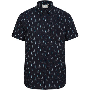Abbigliamento Uomo Camicie maniche lunghe Mountain Warehouse Preston Illustration Blu