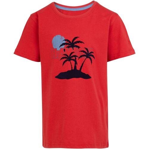 Abbigliamento Unisex bambino T-shirt maniche corte Regatta Hawaii Rosso
