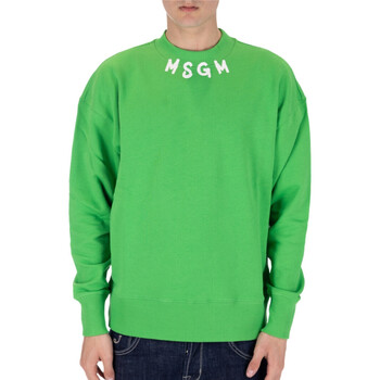 Abbigliamento Uomo Maglioni Msgm FELPA Verde