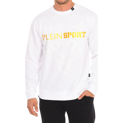 Abbigliamento Uomo Felpe Philipp Plein Sport FIPSG600-01 Bianco