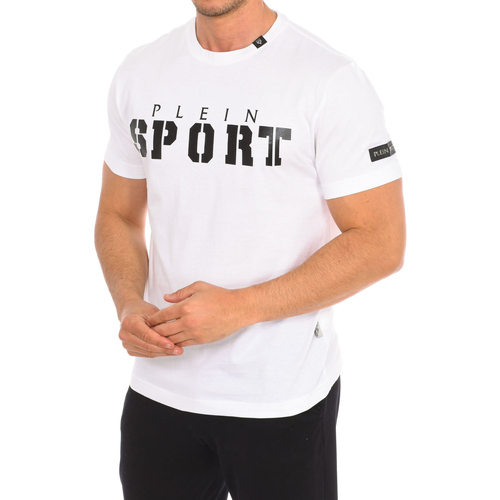 Abbigliamento Uomo T-shirt maniche corte Philipp Plein Sport TIPS400-01 Bianco
