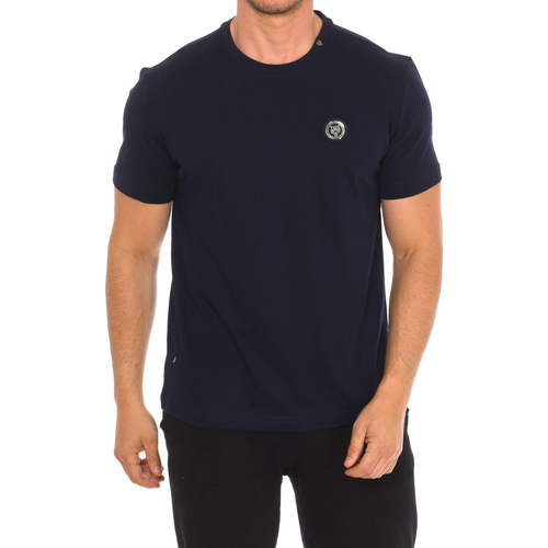 Abbigliamento Uomo T-shirt maniche corte Philipp Plein Sport TIPS401-85 Marine