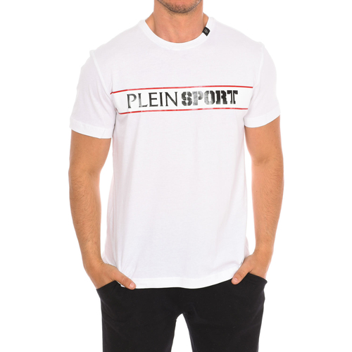 Abbigliamento Uomo T-shirt maniche corte Philipp Plein Sport TIPS405-01 Bianco