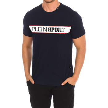 Abbigliamento Uomo T-shirt maniche corte Philipp Plein Sport TIPS405-85 Marine