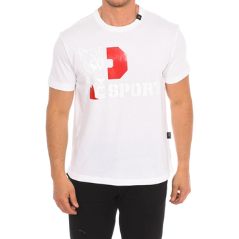 Abbigliamento Uomo T-shirt maniche corte Philipp Plein Sport TIPS410-01 Bianco