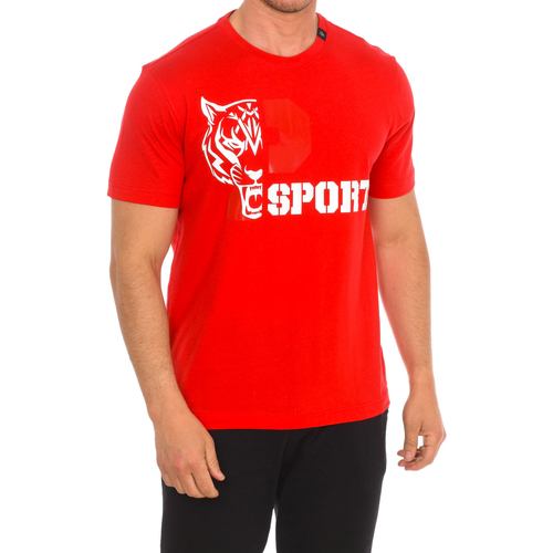 Abbigliamento Uomo T-shirt maniche corte Philipp Plein Sport TIPS410-52 Rosso