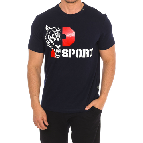 Abbigliamento Uomo T-shirt maniche corte Philipp Plein Sport TIPS410-85 Marine