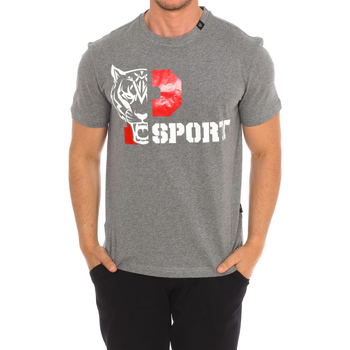 Abbigliamento Uomo T-shirt maniche corte Philipp Plein Sport TIPS410-94 Grigio