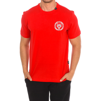 Abbigliamento Uomo T-shirt maniche corte Philipp Plein Sport TIPS412-52 Rosso