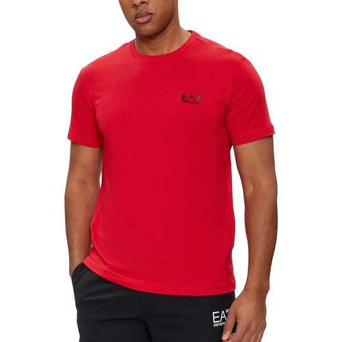 Abbigliamento Uomo T-shirt maniche corte Emporio Armani EA7 Core Identity Rosso