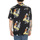 Abbigliamento Uomo Camicie maniche lunghe Huf Skidrokyo S/S Resort Top Black Nero