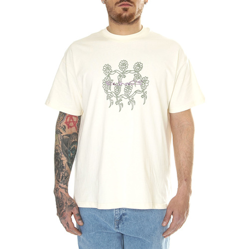 Abbigliamento Uomo T-shirt & Polo Funky Round Tee Off White Beige