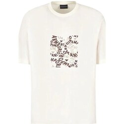 Abbigliamento Uomo T-shirt maniche corte Emporio Armani  Bianco