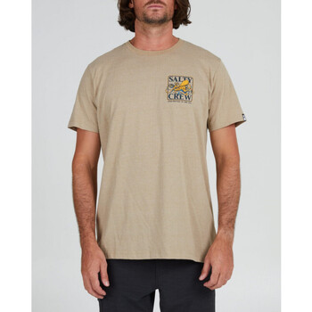 Abbigliamento Uomo T-shirt & Polo Salty Crew Ink slinger standard s/s tee Beige