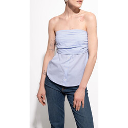 Abbigliamento Donna Jeans 3/4 & 7/8 Kaos Collezioni QPJTZ023 Azzurro
