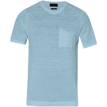 Abbigliamento Uomo T-shirt maniche corte Liu Jo M124P202LONGLINO Blu