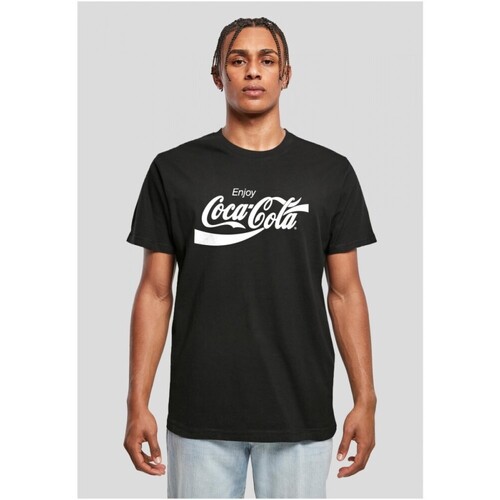 Abbigliamento Uomo T-shirt maniche corte Urban Classics COCA COLA LOGO TEE Nero