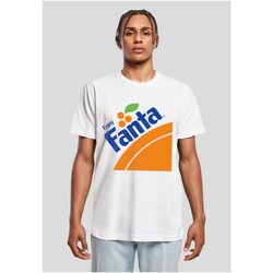 Abbigliamento Uomo T-shirt maniche corte Urban Classics FANTA LOGO TEE Bianco