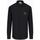 Abbigliamento Uomo Camicie maniche lunghe Armani Exchange Camicia con logo in popeline 8NZCP2ZNBJZ Nero
