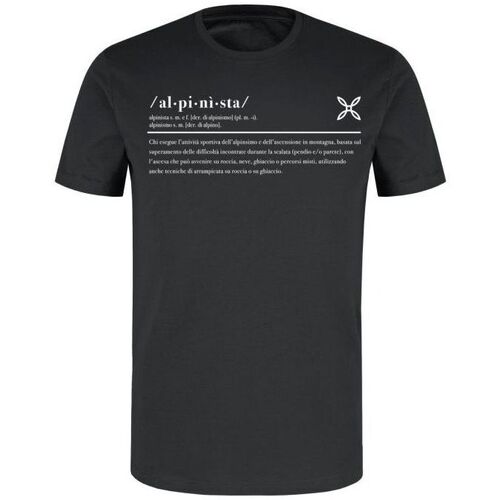 Abbigliamento Uomo T-shirt maniche corte Montura T-shirt Alpinist Uomo Ardesia Nero