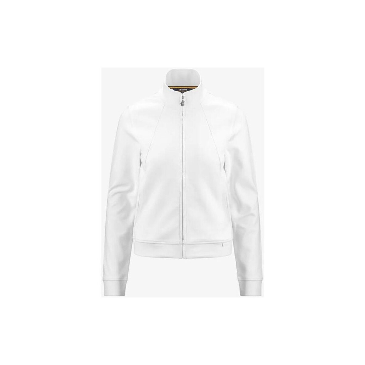 Abbigliamento Donna Felpe K-Way Cyrielle felpa aperta K81367W Bianco